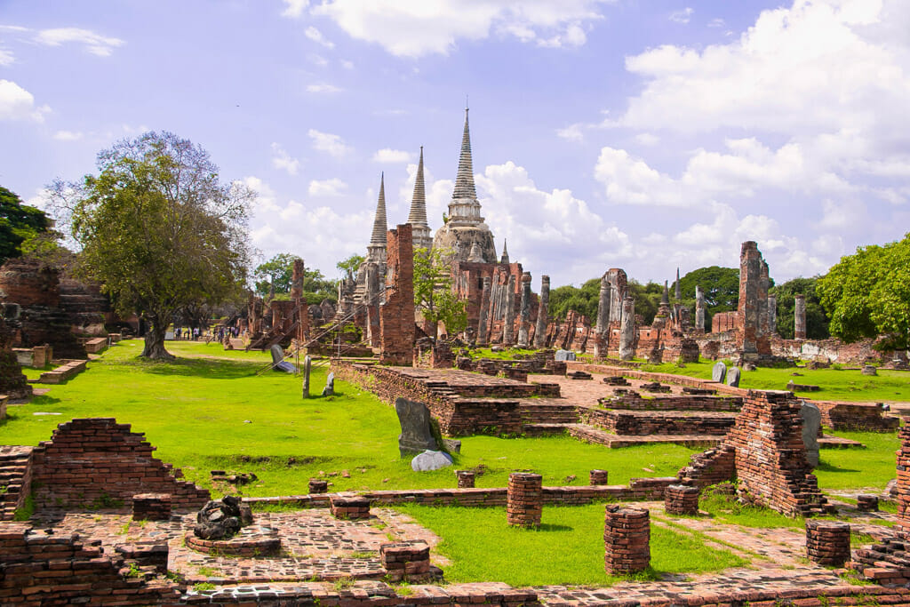 Tapınaklar şehri Ayutthaya