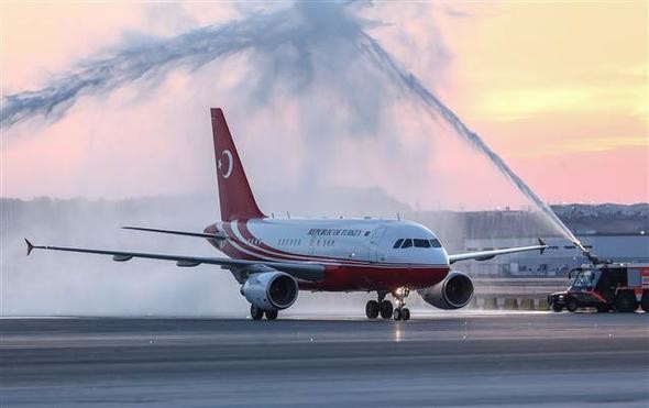 İstanbul Yeni Havalimanı'na ilk iniş gerçekleşti