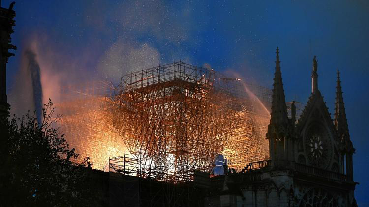 Notre Dame’da yangın