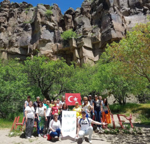 Ukraynalı turistler Türkiye de
