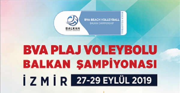 Plaj Voleybolu Balkan Şampiyonası bu yıl İzmir’de