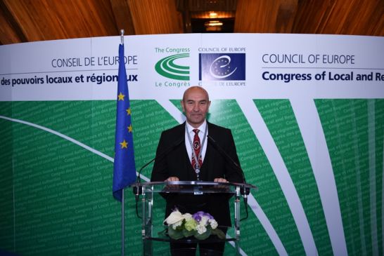 Tunç Soyer Avrupa Konseyi kongresinde başkan yardımcısı seçildi