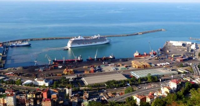 Trabzon limanına bu yıl 5 kruvaziyer yanaşacak