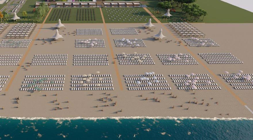 Antalya’da 2 halk plajı tamamlandı
