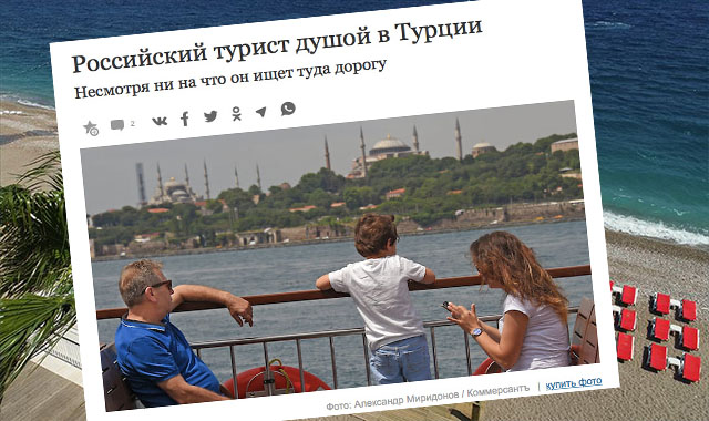 “Rus turistlerin ruhu Türkiye’de”