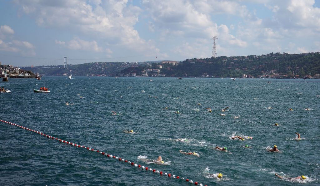 32. Boğaziçi Kıtalararası Yüzme Yarışı tamamlandı