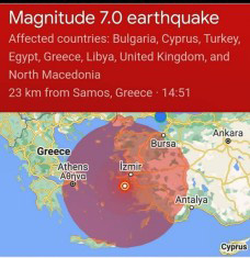 İzmir’de büyük deprem