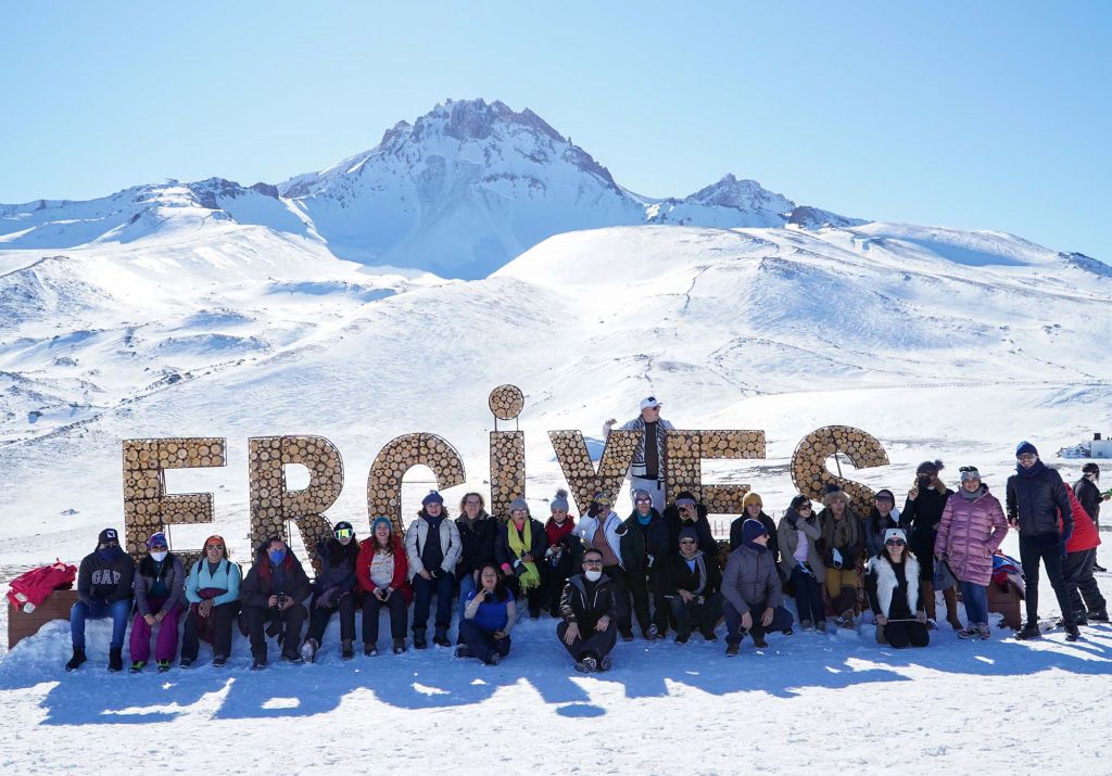 Erciyes Kayak Merkezi Latin Amerika’ya açıldı