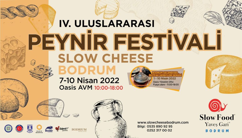 Uluslararası Peynir Festivali  7-10 Nisan’da Bodrum’da