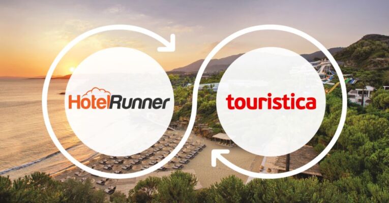 HotelRunner Touristica işbirliği