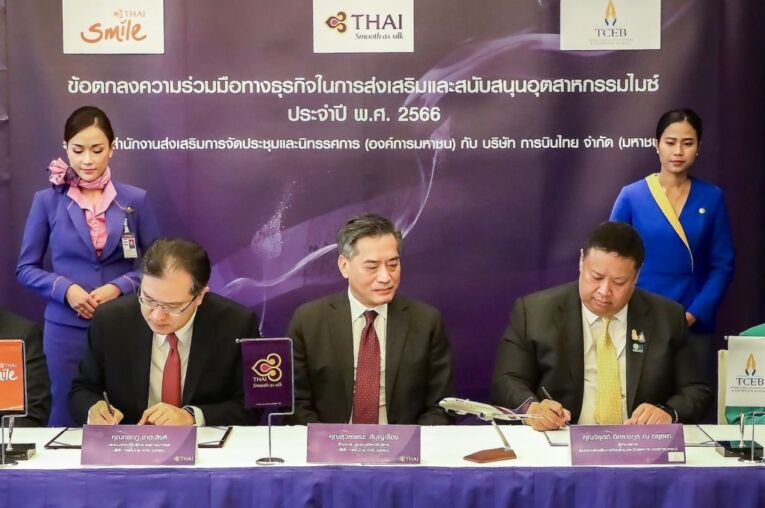 TCEB and THAI Form Marketing Collaboration